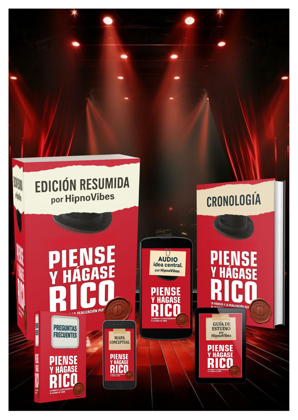 💰 Piense y Hágase Rico – El Pack Completo de Transformación Financiera y Mentalidad de Éxito